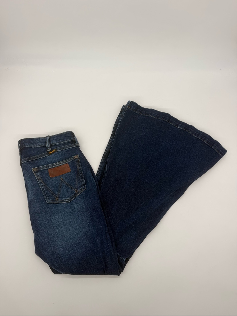 Wrangler Retro Mae Mid Rise Trouser Flare Jeans